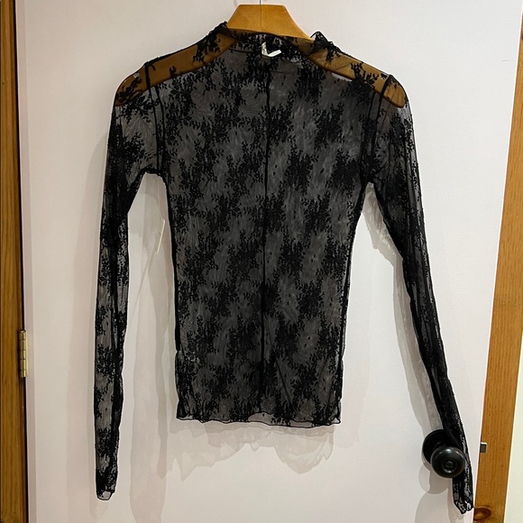 Free People Lady Lux long sleeve lace top - Picture 9 of 10